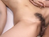 Japanese hot chick gets her hairy cunt screwed picture 112