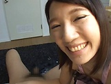 Horny Miyano Yukana enjoys sucking wood picture 54