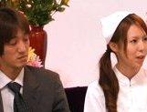 Rino Asuka Hot Asian doll gets a hot creampied pussy