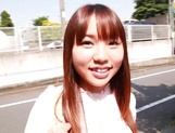 Naughty teen Hitomi Maisaka enjoys head fuck and pussy banging