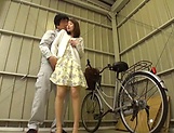 Beautiful Japanese cougar like to ride a dick picture 11
