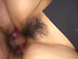 Cute office lady endures cock in her furry twat picture 109