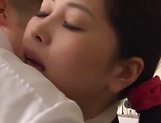 Cute Japanese milf has her pussy nailed