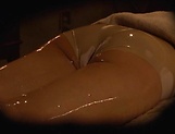 Skinny Japan milf fucked during massage session picture 10