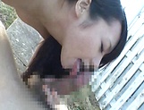 Japanese AV model gets banged outdoors by horny photographer picture 201