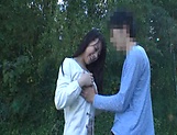 Japanese AV model gets banged outdoors by horny photographer picture 71