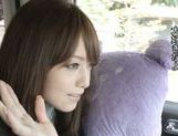 Playful AV babe Akiho Yoshizawa fingered in a public place picture 5