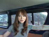 Playful AV babe Akiho Yoshizawa fingered in a public place picture 9