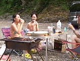 Hot camping fun with the busty Kanno Sayuki picture 43