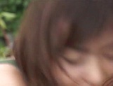 Outdoor sex adventure for busty Asian teen Hiraru Koto picture 81