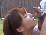 Hotaka Yuka shows her super blowjob s picture 15