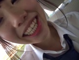 Sexy Asian schoolgirl likes getting her cunt pounded picture 21
