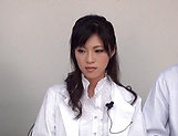 Cute Sara Yurikawa loves sucking hard cock
