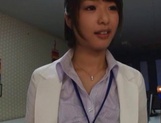 Nanami Kawakami Asian office lady entices a cumshot picture 19