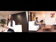 Japanese office lady gets position 69 in interview for job