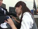 Mature Asian office babe gets fucked on break picture 16