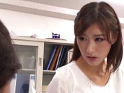 Ichika Kanhata naughty Asian milf is giving arousing blowjob