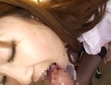 Hot office lady is a Japanese amateur but enjoys the pussy toys picture 41