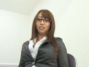 Mako Higashio Asian babe enjoys giving handjob