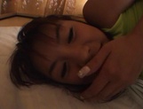 Asian babe, Mai Hagiwara enjoys pov blowjob picture 95
