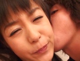 Japanese milf Nana Nanami gets filmed while sucking and fucking picture 8