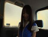 Racing Queen Miyu Nakai Teases Her Driver on the way to a Shoot picture 11
