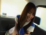 Racing Queen Miyu Nakai Teases Her Driver on the way to a Shoot picture 14