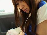 Racing Queen Miyu Nakai Teases Her Driver on the way to a Shoot picture 69