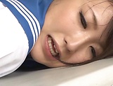 Beautiful teen Harukawa Sesera gets a creamy facial picture 93