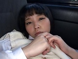 Picked up Japanese teen Miu Mizuno, fucked on the back seat picture 80