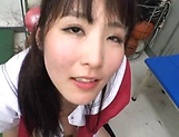 Cute Asian schoolgirl loves being nailed hardcore picture 133