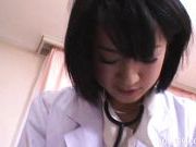Shinobu Mizushima Busty Female Doctor Asian babe Plays Doctor With Guys