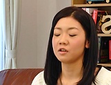 Japanese babe drilled hard after a good blowjob picture 26