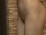 Amazing Japanese AV model with small tits bounces on dick picture 6