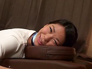 Sakurai Mika enjoys a steamy hot massage