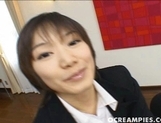Ruri Anno Is One Heck Of A Secretary, She sucks Cocks On Break! picture 6