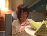 Skinny short-haired teen Yuri Shinomiya gets licked and nailed hard picture 22