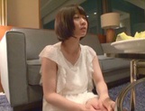 Skinny short-haired teen Yuri Shinomiya gets licked and nailed hard picture 23