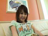Nana Ayase Asian doll spreads her legs