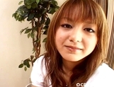 Rui Natsukawa Pretty Asian Teen Shows Big Tits And Smiles picture 10