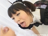 Hina Sakura Sweet Asian Doll Shows Panties And Fucks picture 84