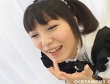 Hina Sakura Sweet Asian Doll Shows Panties And Fucks picture 86