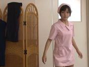Mei Hayama naughty Asian nurse enjoys her patient's cocks