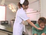 Hot nurse Nono Mizusawa plays naughty with horny patient