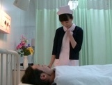 Hot Japanese nurse in some hardcore sex on video