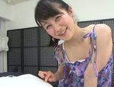 Beautiful Japanese mature chick is a sexy cock teaser picture 5