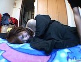 Japanese amateur model is a stay at home creampie picture 16