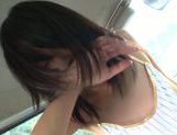 Mikako Abe gets horny while riding in the car picture 84