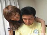 Glamourous Mikan Tokonatsu engulfs and rides cock on Asian anal porn picture 15