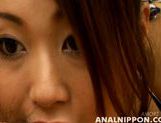Alluring Japanese hottie Sara Seori blows cock on Asian anal porn